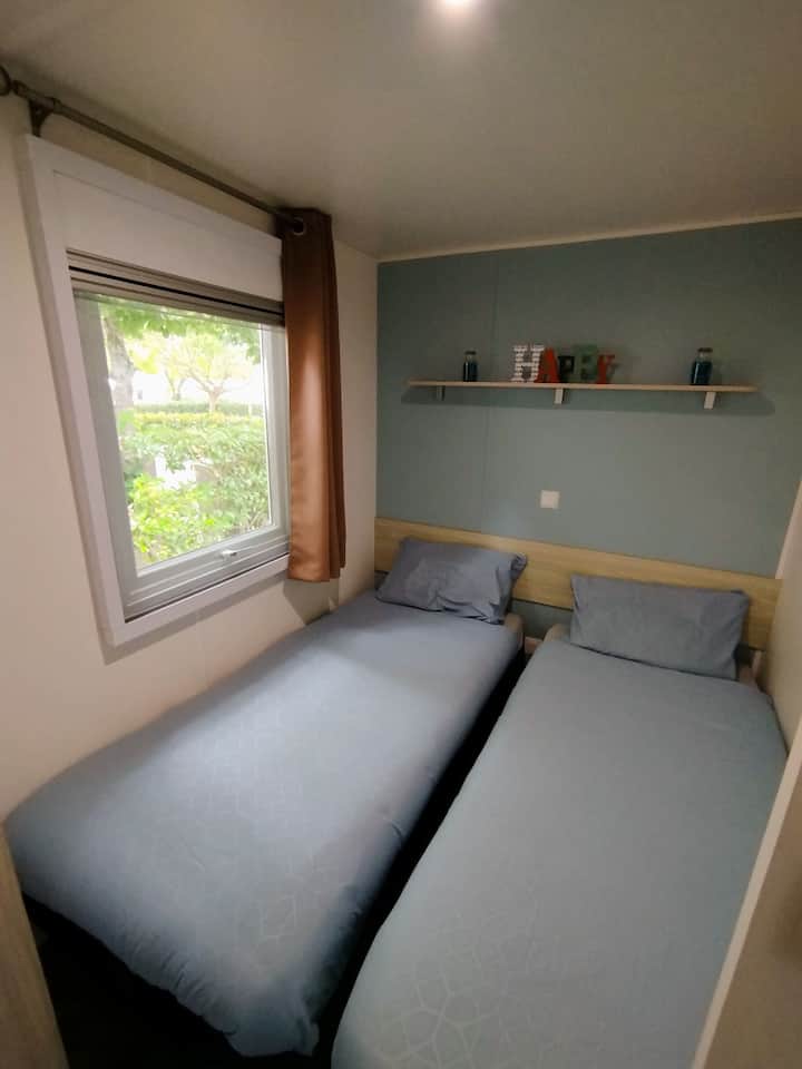 Mobil-home 8 Personnes Climatisé - Parentis-en-Born