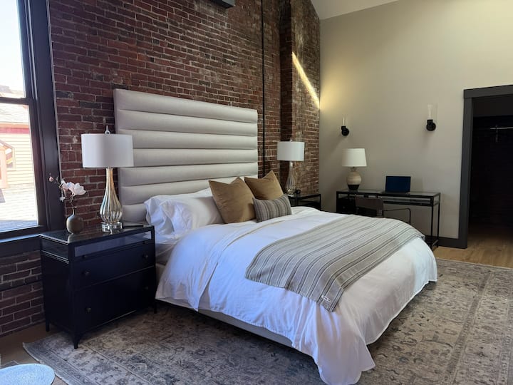 Alarm/Sound Machine Provided. Iron/Ironing Board in Closet 