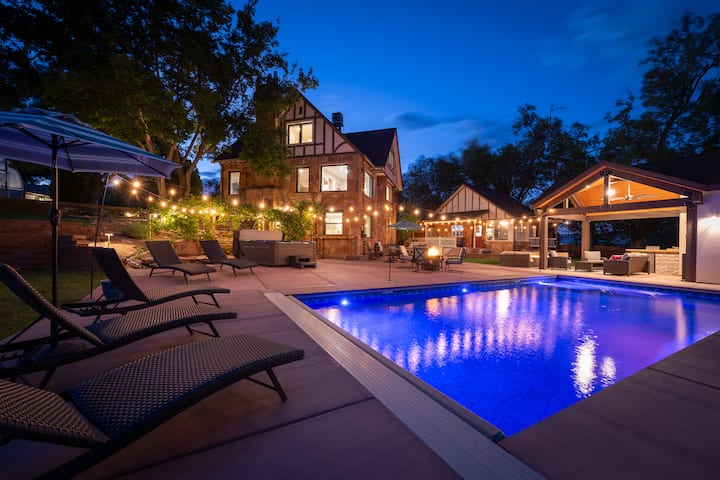 The Beatrice Estate Hot Tub Pool Guest House - Grand Junction, CO