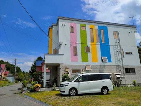 Entire villa rental ideal for consecutive nights in Hakodate Onuma Park, Hokkaido
Bathrooms 2, Toile