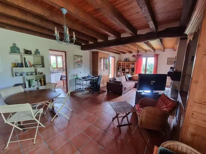 Landaise Lou Pao – 2 Maisons, Piscine, Lac De Léon - Messanges