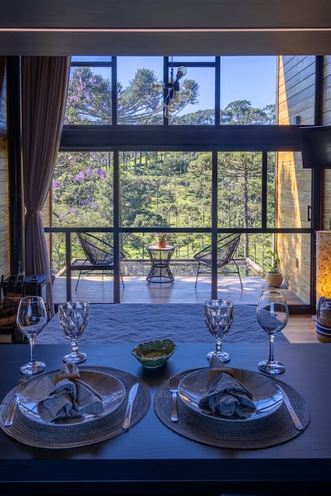 Couple's Retreat  Fireplace Breathtaking View Nature