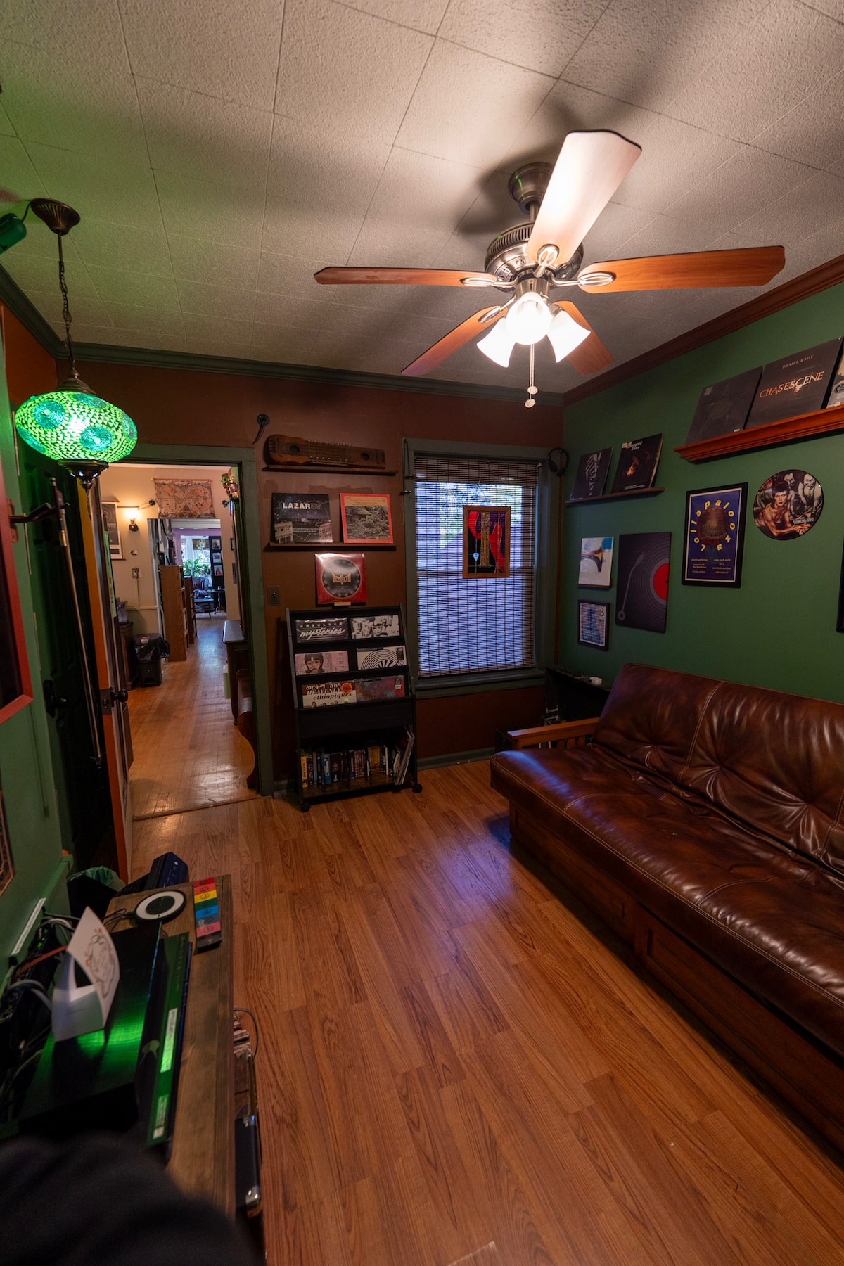 Enjoy a full complement of vinyl records, Blu-ray’s and DVDs, common streaming services, and voice controlled music in the media room complete with Sonos soundbar. Cellphone chargers and USB cords readily available 