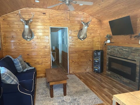Popular Airbnb listing: Last Resort Cottage Cozy Cottage on the water in Montgomery