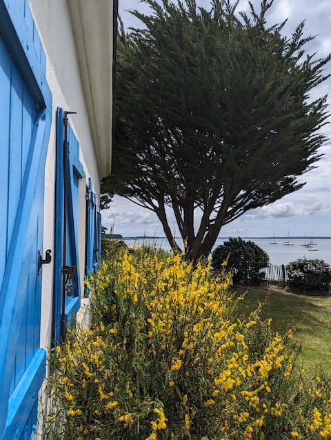 Large waterfront house