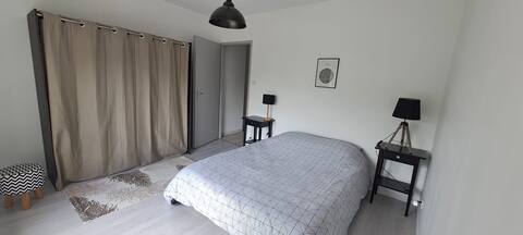 Spacious apartment with a view of the thermal park