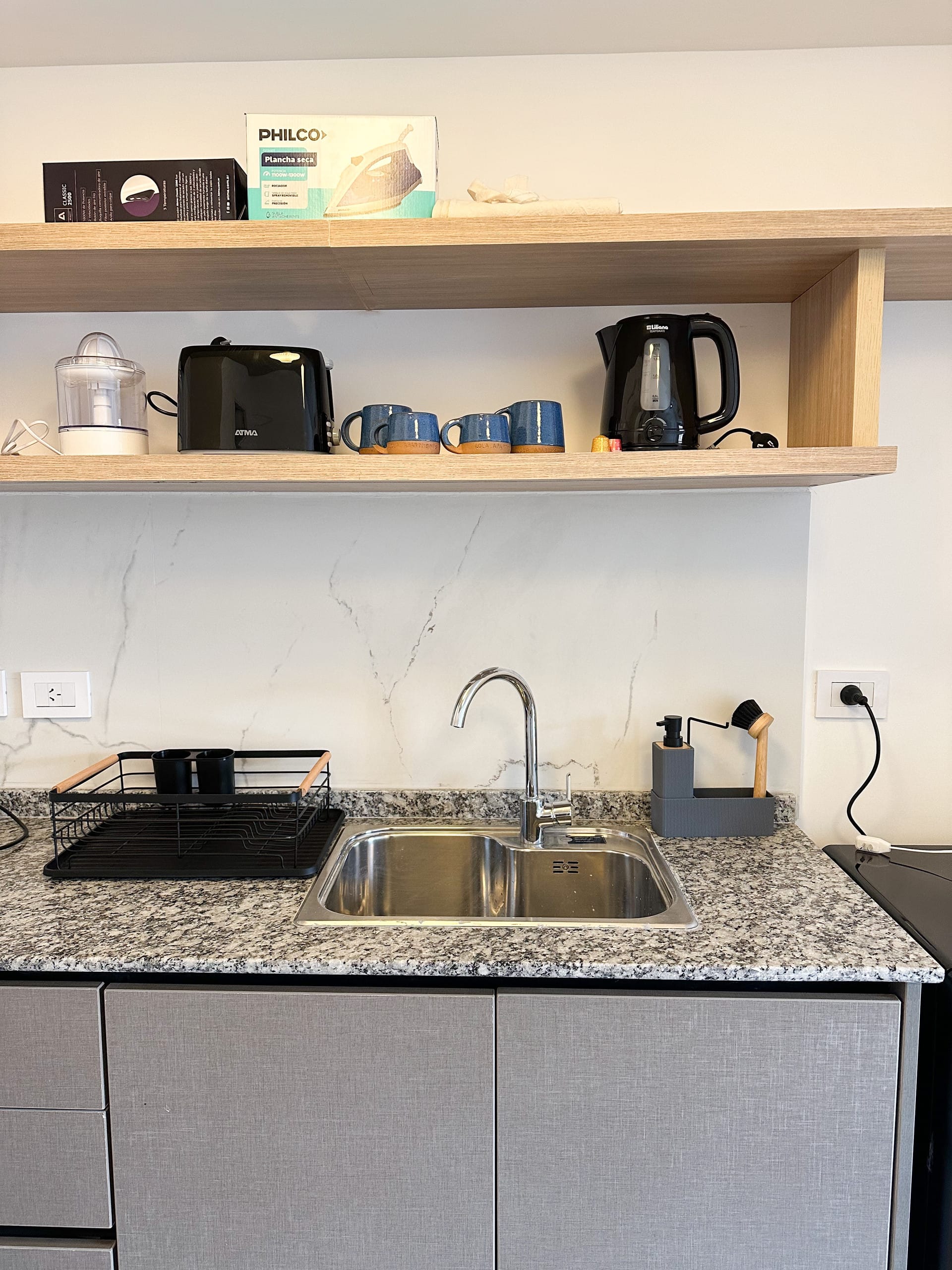 Departamento monoambiente con balcón en Palermo