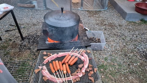 [Gumi, Gyeongbuk] Seonsan Village House Hanok Private House Dog Accompanied Pot Lid Pork Belly