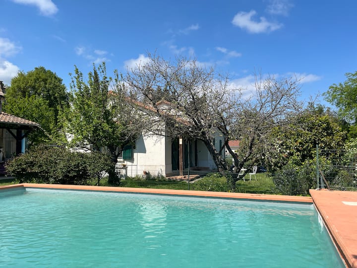 Maison Piscine 12 Pers – Jardin 4000m² Proche Lyon - Ardèche