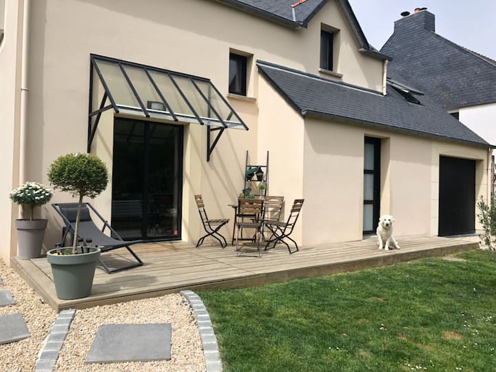 Maison Calme Avec Joli Jardin - Saint-Malo