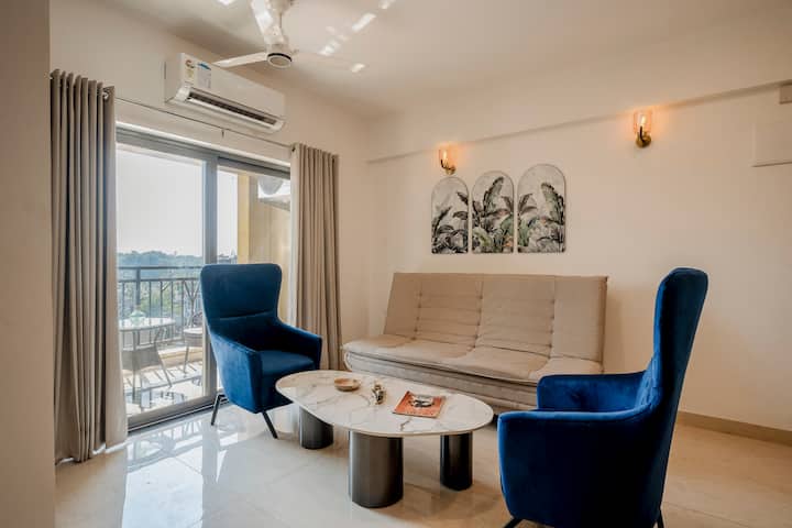 Luxury 1bhk Candolim | Near Beach | Pool L Adg S8 - Goa