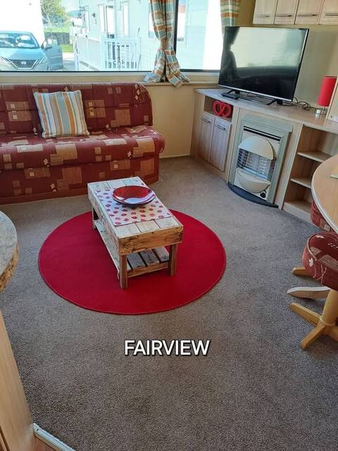 Popular Airbnb listing: Fairview Caravan, Winkups Caravan park, Towyn in Towyn, Kinmel Bay