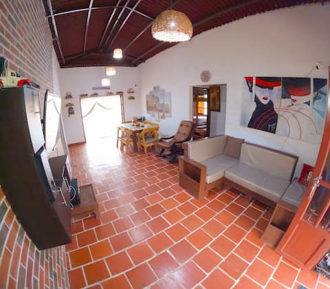 Top Airbnb: family country cabin in Chinácota