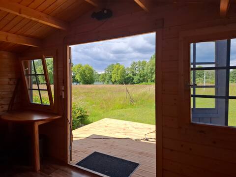 Top Airbnb: Blockhütte Campground Seeblick 2 in Mirow