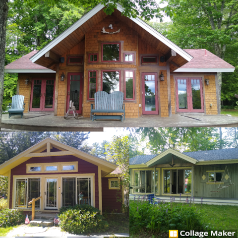 3 Cabins & Sauna on Lake Monomonac
