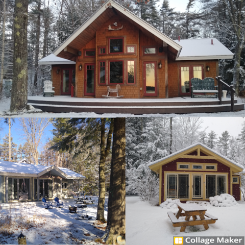 3 Cabins & Sauna on Lake Monomonac