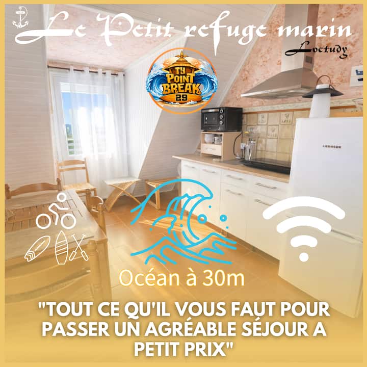 Le Petit Refuge Marin à 30m De La Mer - Lesconil