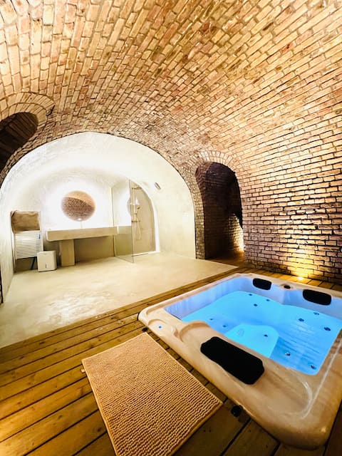 L 'O de Jules apartment with PRIVATE SPA&PARKING