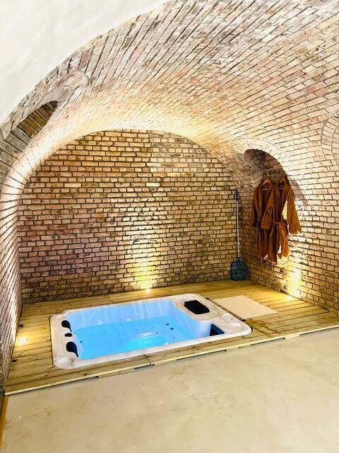 L 'O de Jules apartment with PRIVATE SPA&PARKING