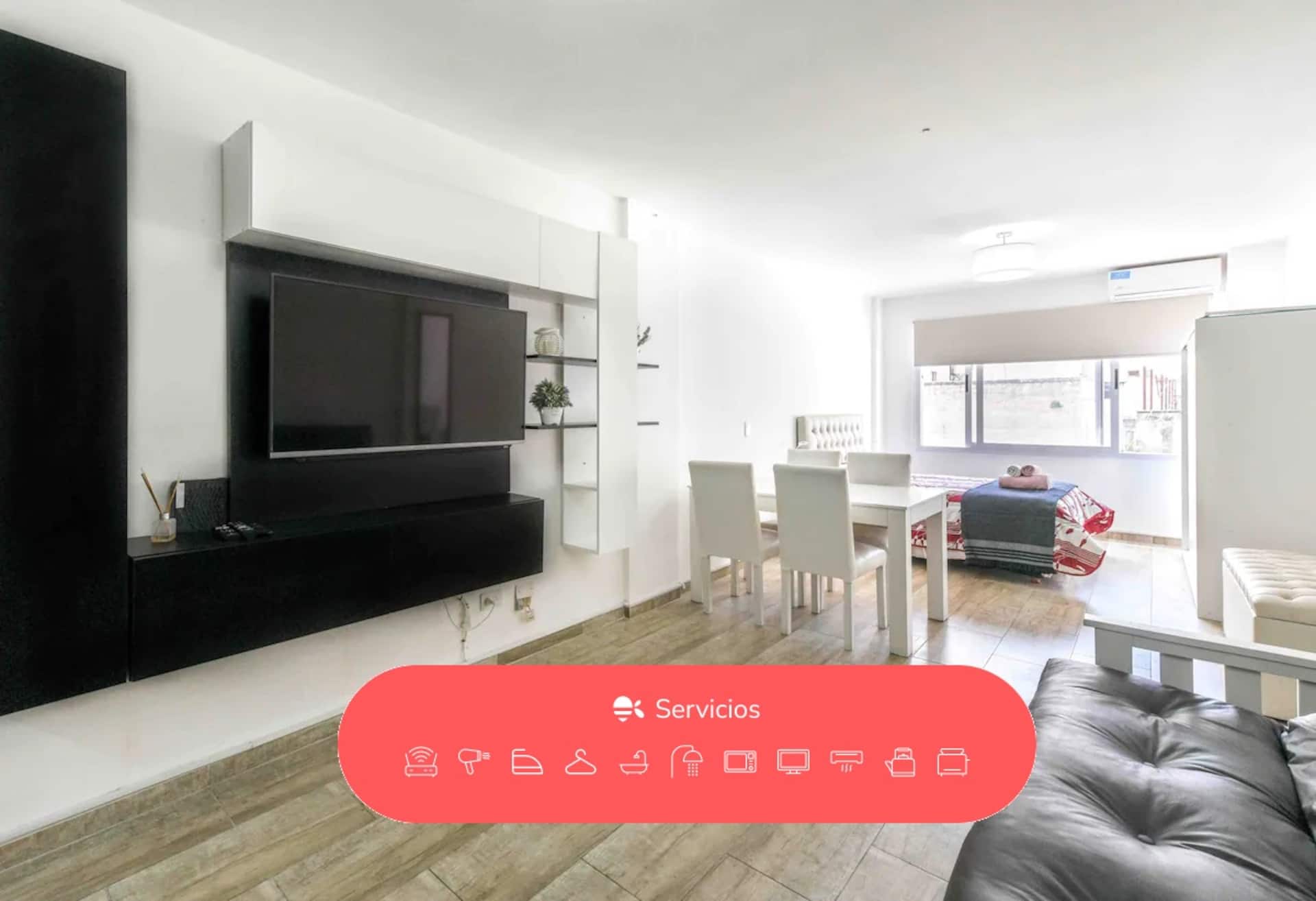 Rock Style Apt on Azcuenaga Street Subway B/D/H Pax6