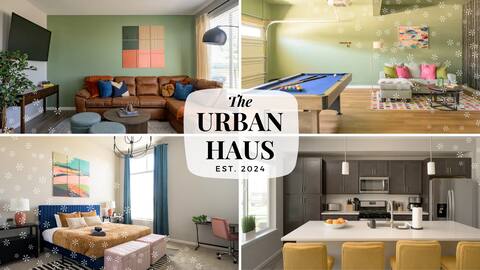 Walk to Parks, Games, Family Friendly, Fun Design!