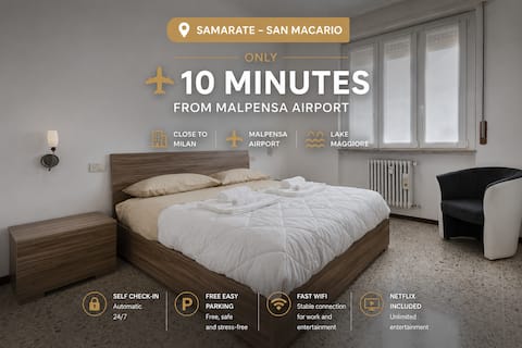 10 minutes from Malpensa Airport - City view