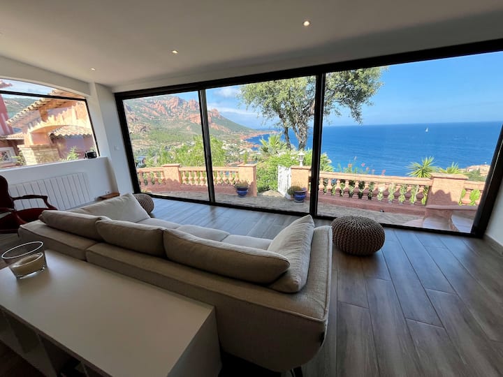 Belle Villa, Avec Piscine Et Vue Panoramique - Saint-Raphaël