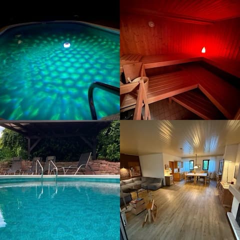 Luxury Retreat Strasbourg! Pool+Europa Park+Sauna!