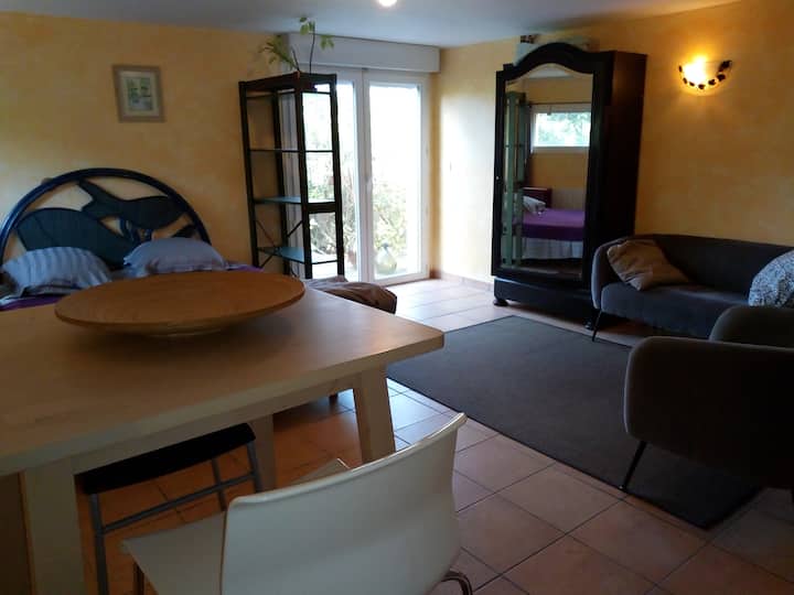 Studio Meublé Avec Jardin, Au Calme. - Clapiers