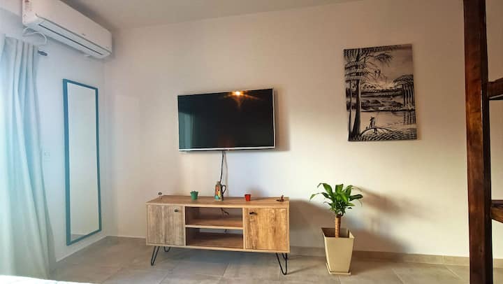 Apartamento de 1 dormitório mobiliado em Monte Castro