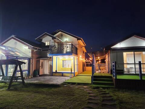 10 minutes to Soonman Garden, 315 pyeong single-family house for 12 people, free barbecue for 50,000