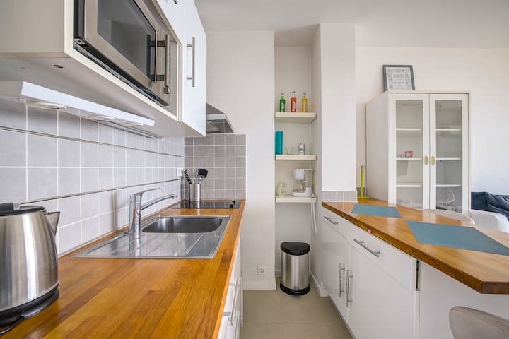 Joli Studio Confort Vue Imprenable - Nice