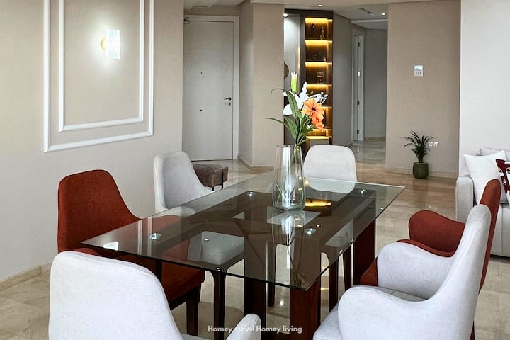 Modern 3-bedrooms Apartment With A Sea View - Tangier