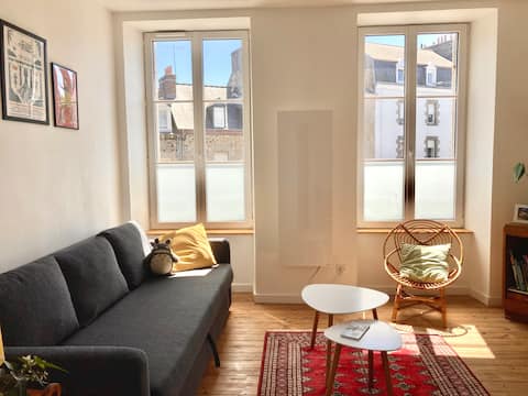 Top Airbnb: Ty Briochin, 5-min walk to the train station, very cozy à Saint Brieuc