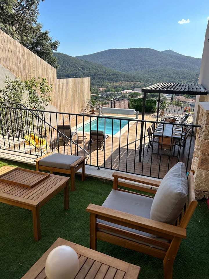 Farniente à Sainte-maxime Piscine Privée Chauffée* - Saint-Tropez