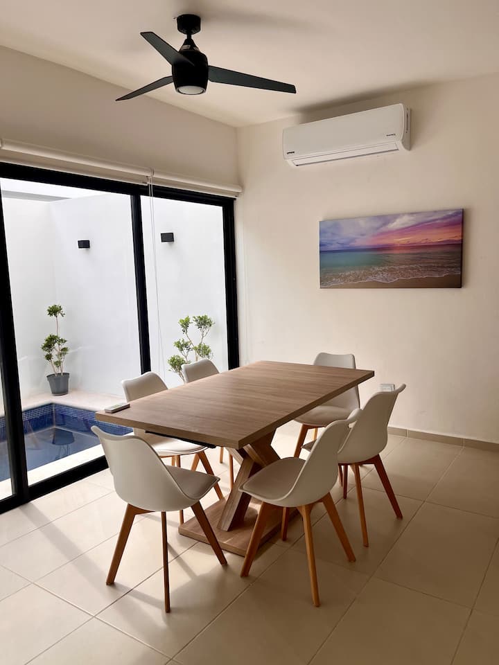 Amazing & New Modern House +Pool & Bbq Cancun Rio - 坎昆