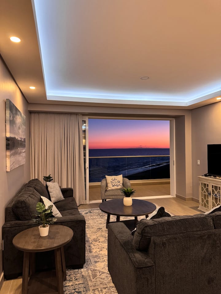 Vistas al atardecer desde el condominio