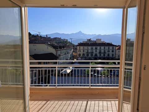 Penthouse Saluzzo center 4