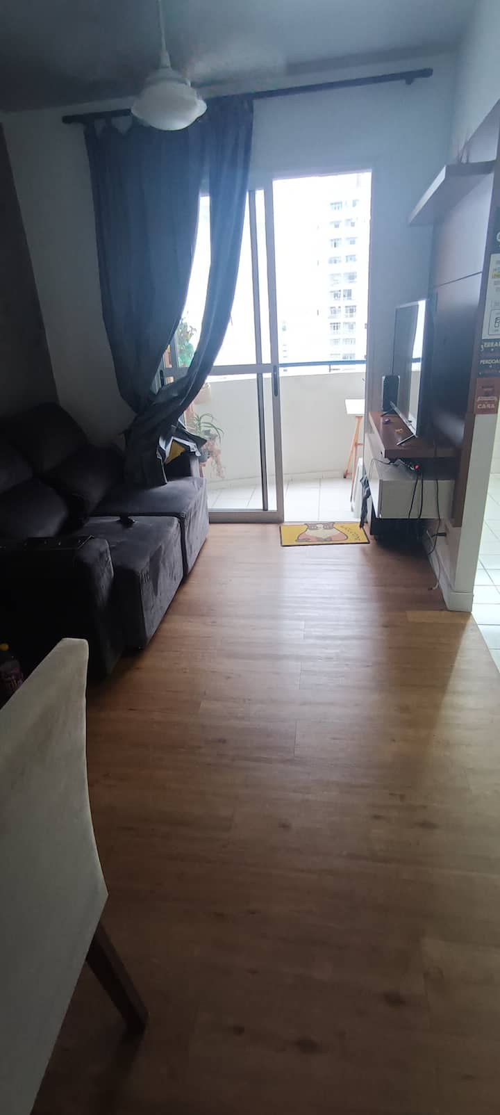 Ap Inteiro C/vaga Varanda Cama-queen 42m2 Completo - São Paulo