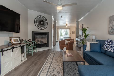 Updated townhouse steps from DT