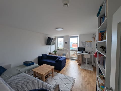 Top Airbnb: Quiet & central - beautiful flat 2 balconies in Obergiesing