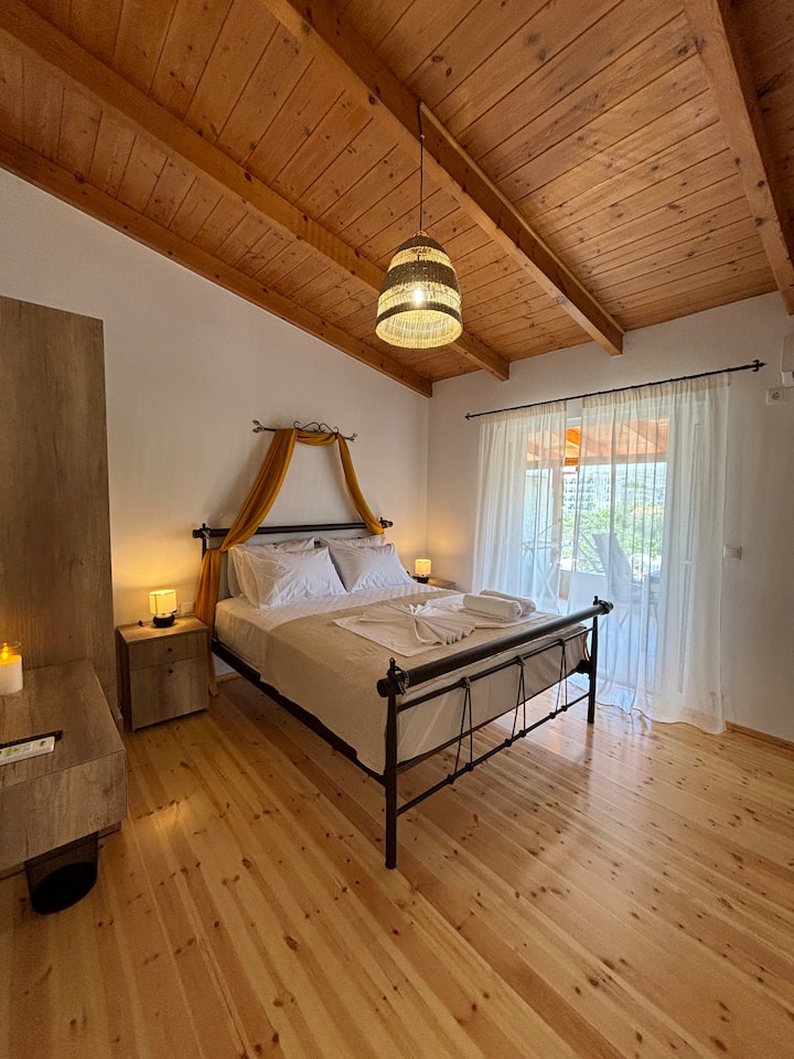 Vila Nacios -Room 2+free Parking - Himarë