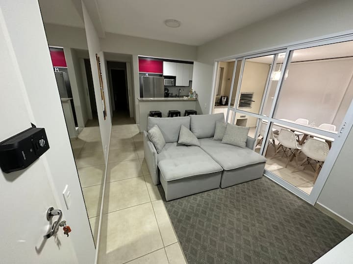 Apartamento No Golden Coral Enseada - Guarujá