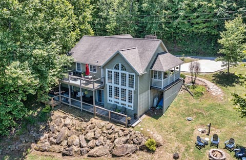 OnTheRocks Lake-house w/Pvt Dock