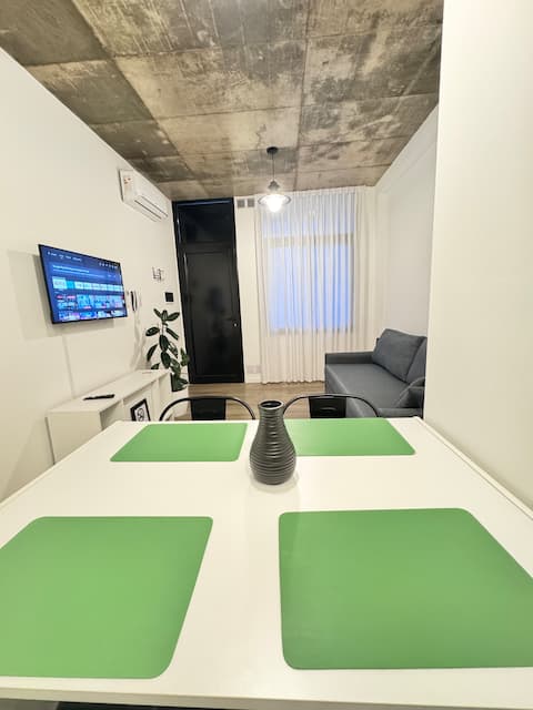 Single ground floor, separate entrance and patio