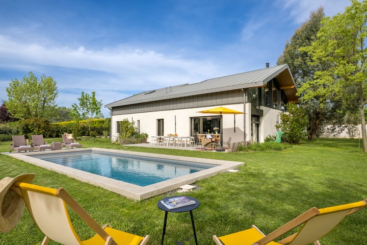 Villa Prestige Piscine+clim, Standing-lyon Ouest - Lyon