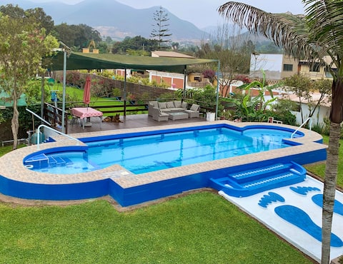 Country house with pool | Sol de Pachacamac