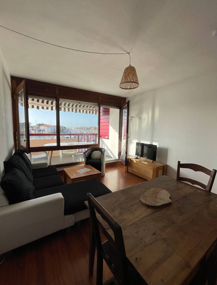 Appartement Avec Balcon Vue Sur Le Port & Piscine - Capbreton
