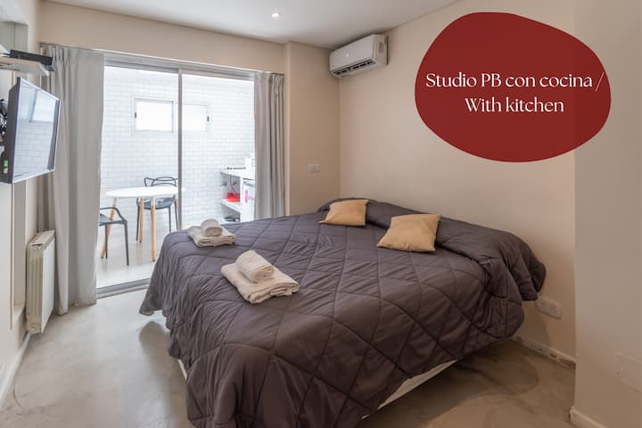 Departamento Studio Pb Con Cocina En Palermo - Buenos Aires