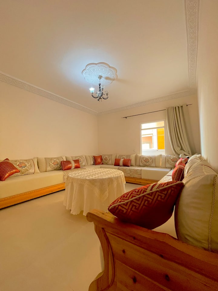 Appartement Familial, Confort Et Détente Assurés - Essaouira